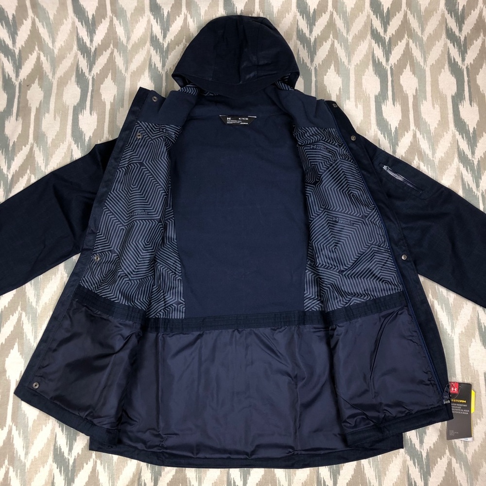 Under Armour Storm Team Infrared Womens Full Zip Hooded Jacket Size S 1247793410 - Picture 6 of 15